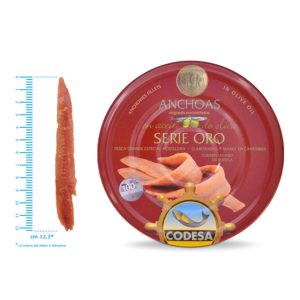 Filetti di acciughe serie oro - latta size 550g