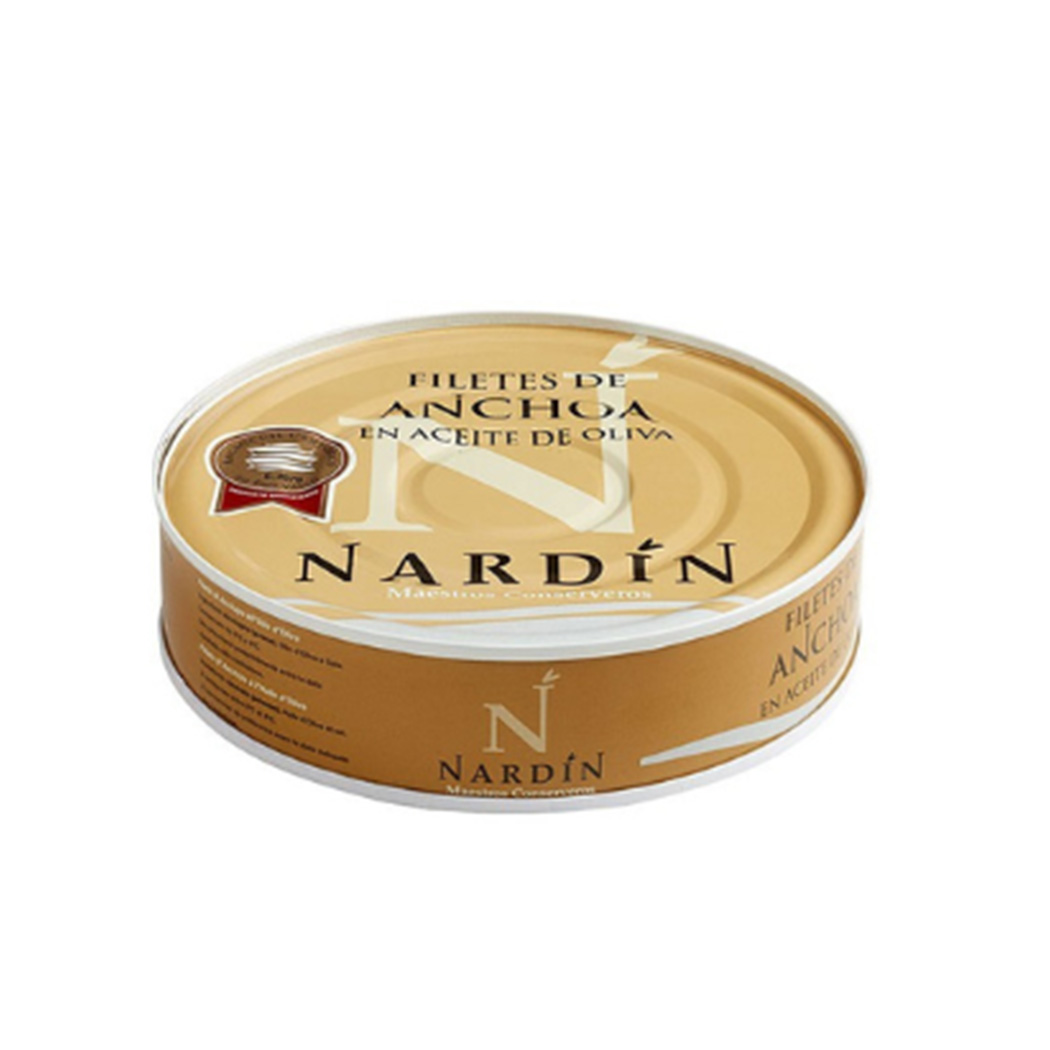 Filetti di acciughe Nardin in latta gr 550