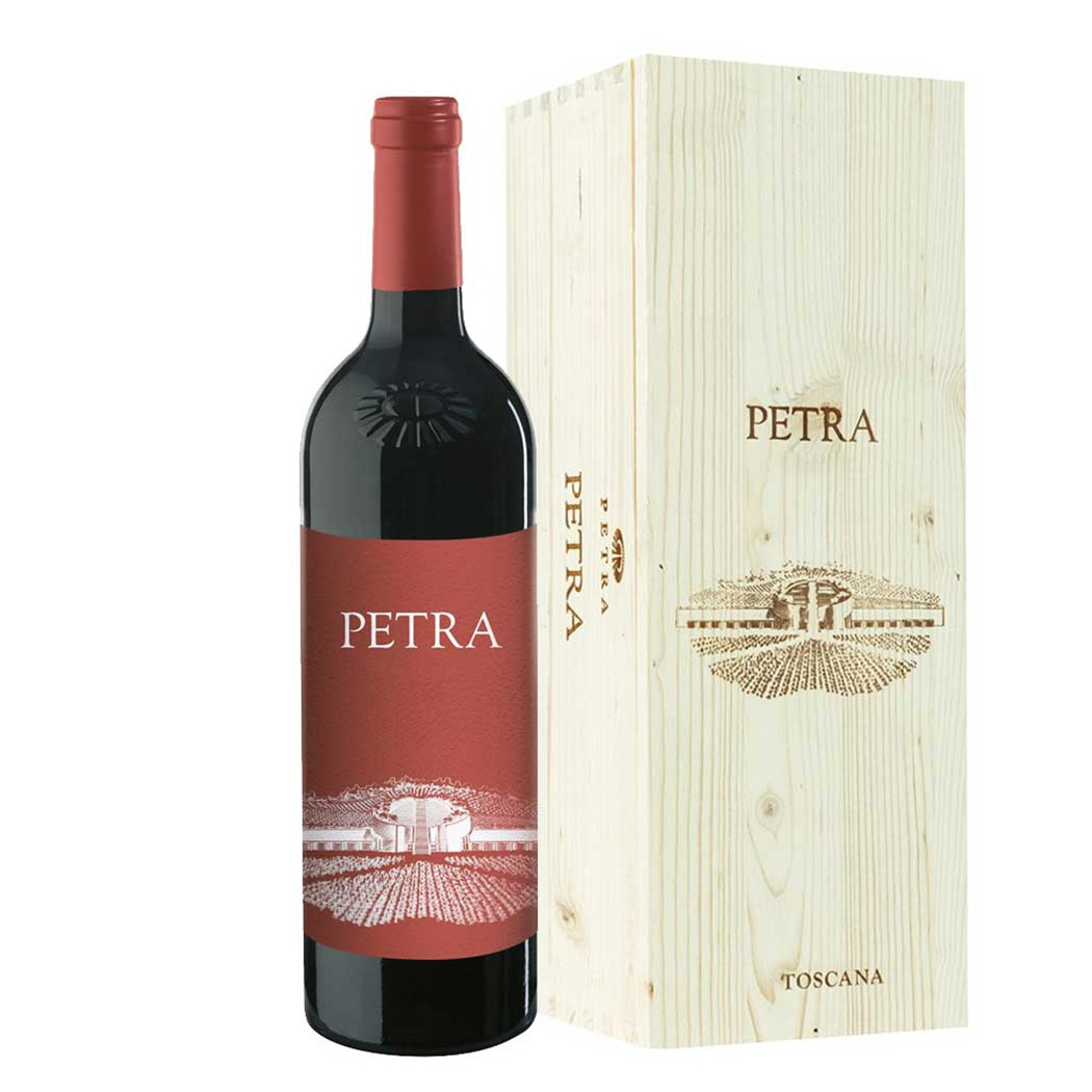 Toscana Rosso IGT "Petra" 2018 - Petra (cassetta di legno)