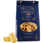 MEZZI PACCHERI RIGATI DI GRAGNANO IGP 500 GR. TRAFILATI AL BRONZO PASTIFICIO GENTILE