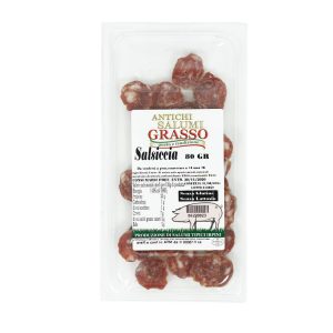 Salsiccia (Preaffettato) (80 gr ±) - Antichi Salumi Grasso