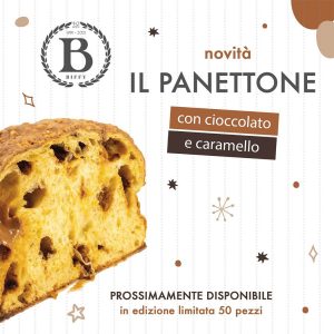 PANETTONE CIOCCOLATO E CARAMELLO FIRMATO BIFFY