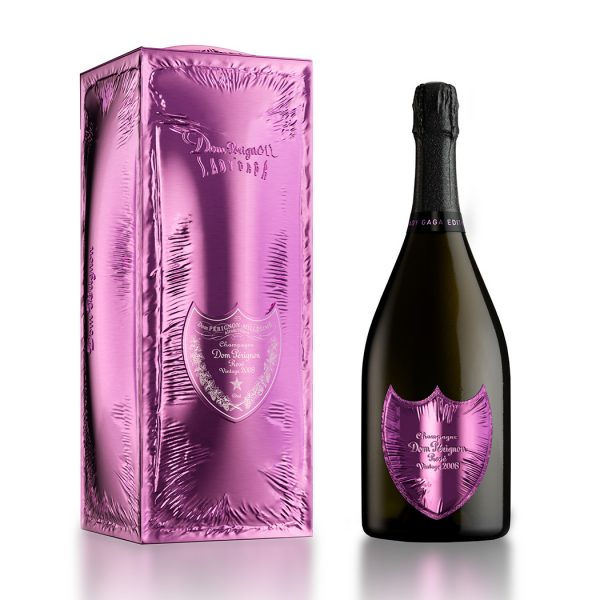 Champagne Limited Edition Lady Gaga Rose Brut 2008 – Dom Perignon (in confezione coffret)