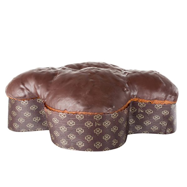 Colomba con Scorzetta d’Arancia Candite e Gocce di Cioccolato Fondente Extra Madagascar - Perrotta